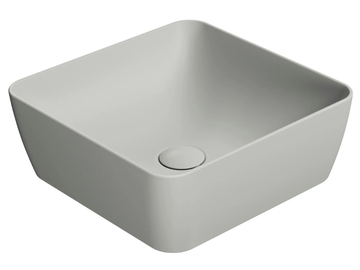 COLOR ELEMENTS 38X38 - Countertop square ceramic washbasin by GSI ceramica - view 2